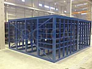 鋼材 長尺物保管ラック 特注