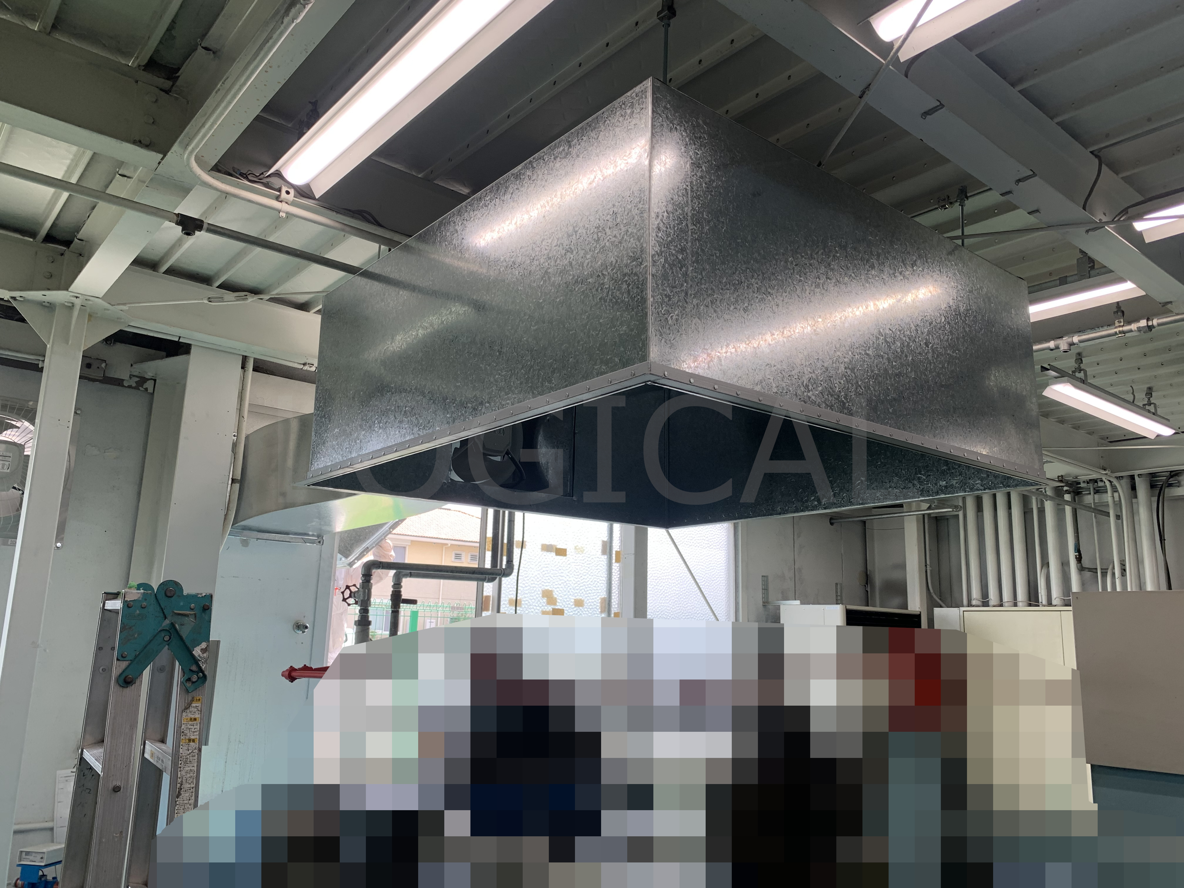 局所排気装置新設工事 | 株式会社ロジカル│ 物流・倉庫・工場に