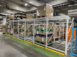 プッシュバックラック 更新工事